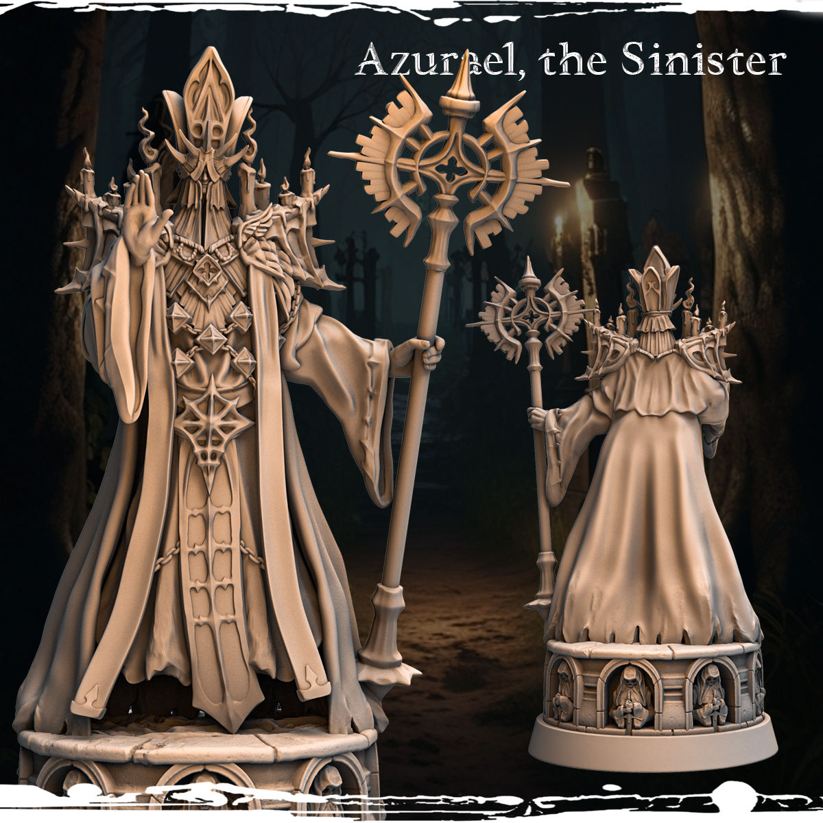 Azurael, the Sinister - 75mm